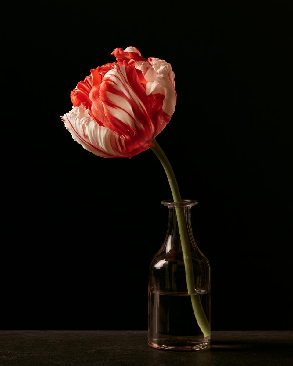 A single tulip — the flower that changed everything