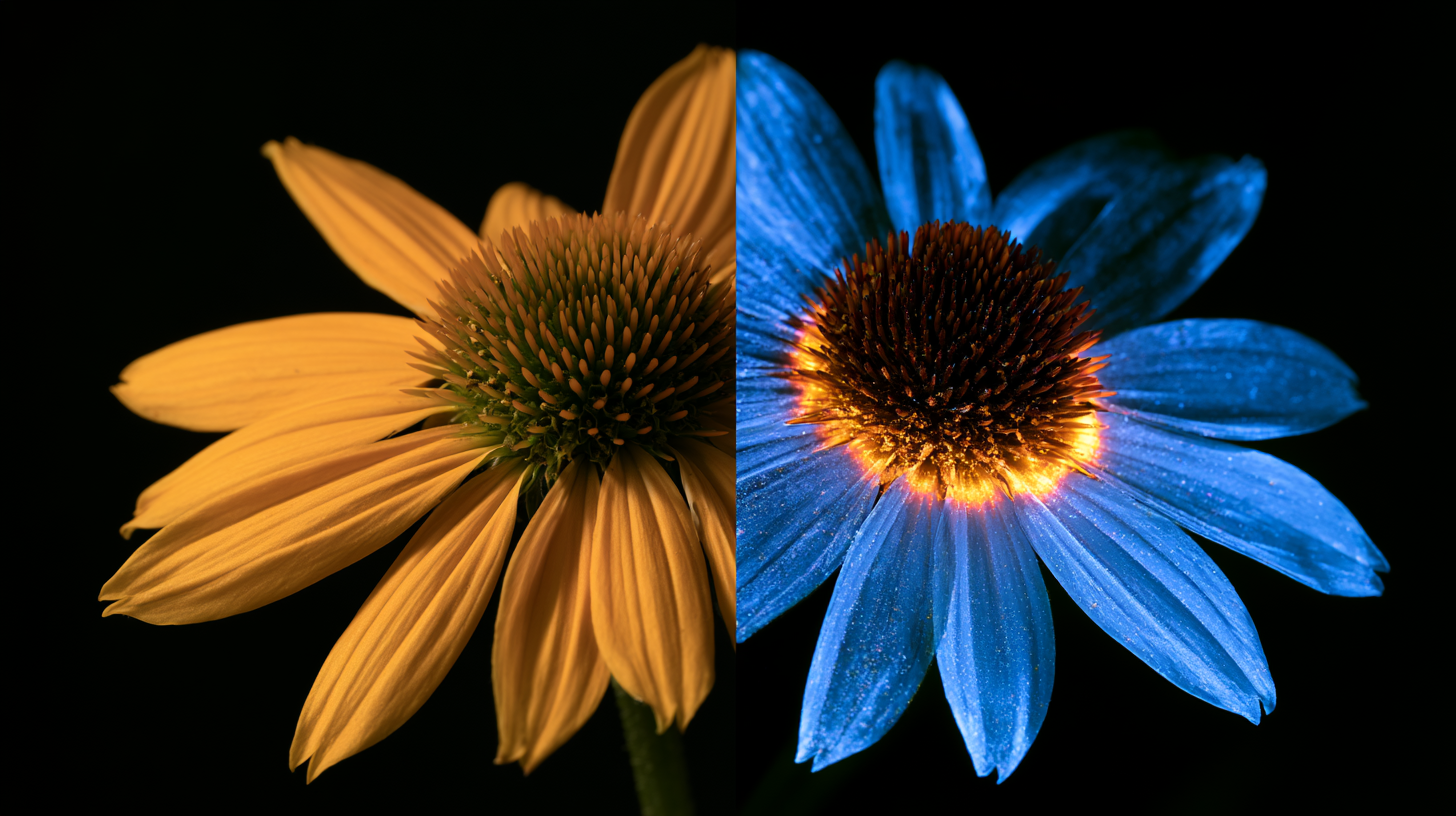 Flower in visible light