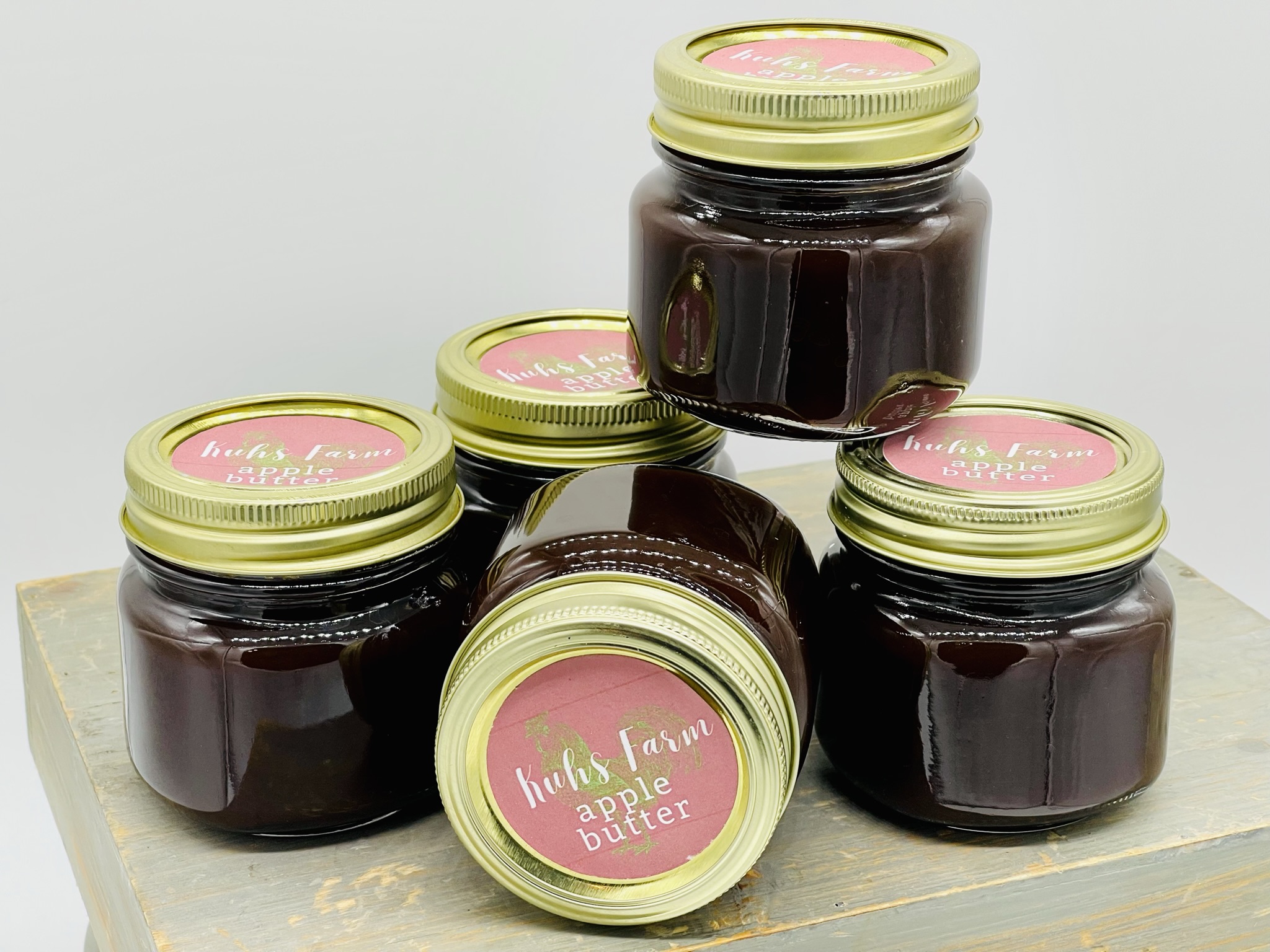 Kuhs Farm apple butter — jars of the season preserved