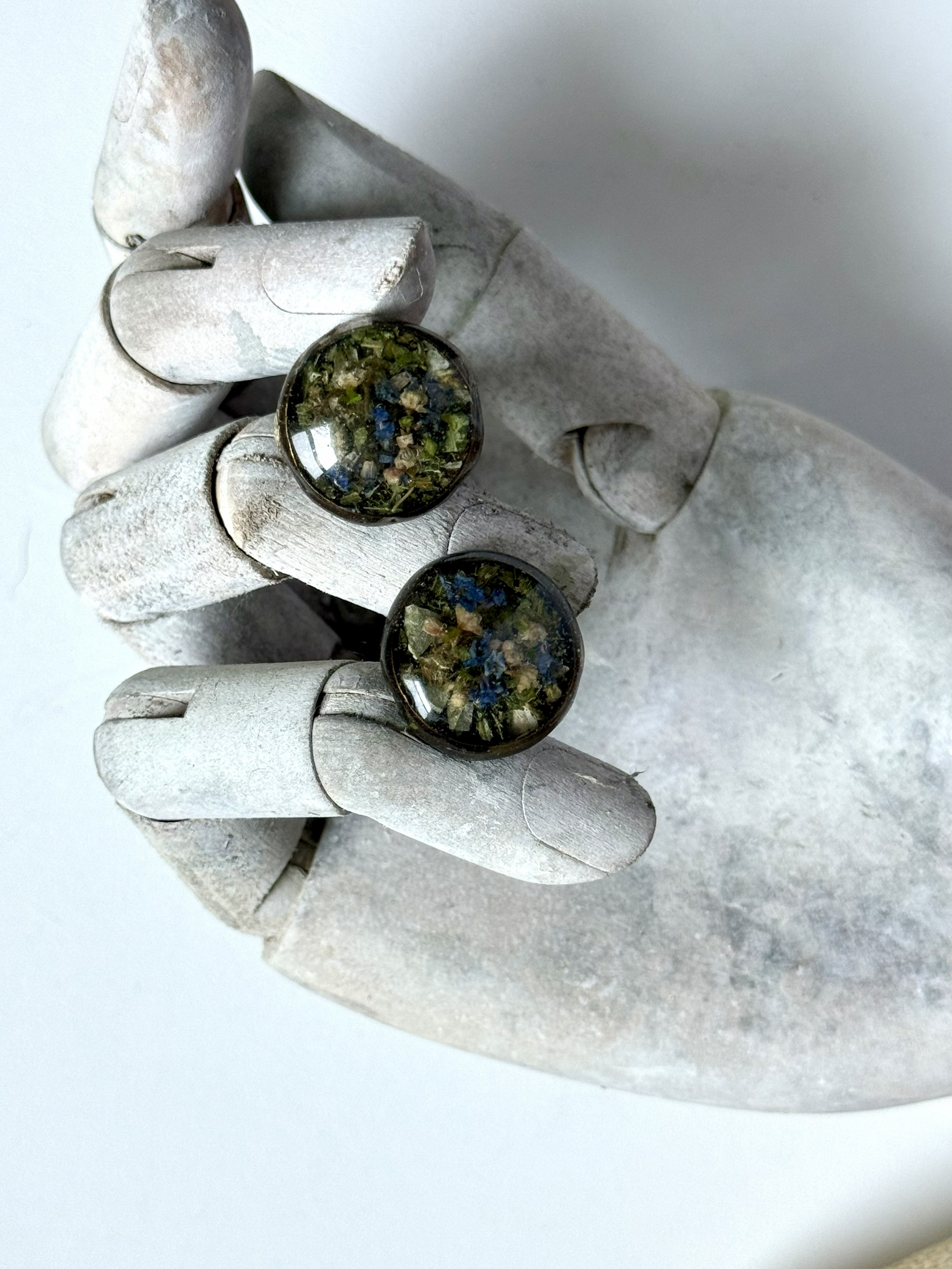 Botanical Cuff Links No. 002 &mdash; Floral Alchemy