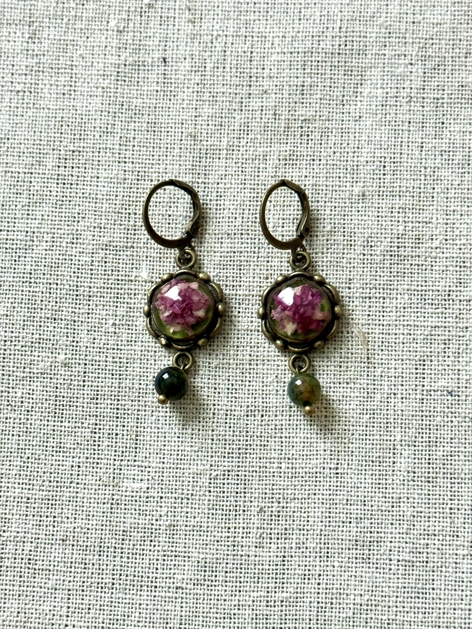 Botanical Earrings No. 013 &mdash; Floral Alchemy
