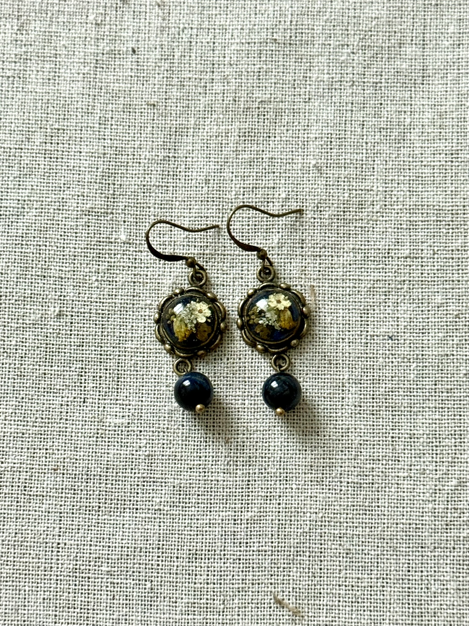 Botanical Earrings No. 020 &mdash; Floral Alchemy