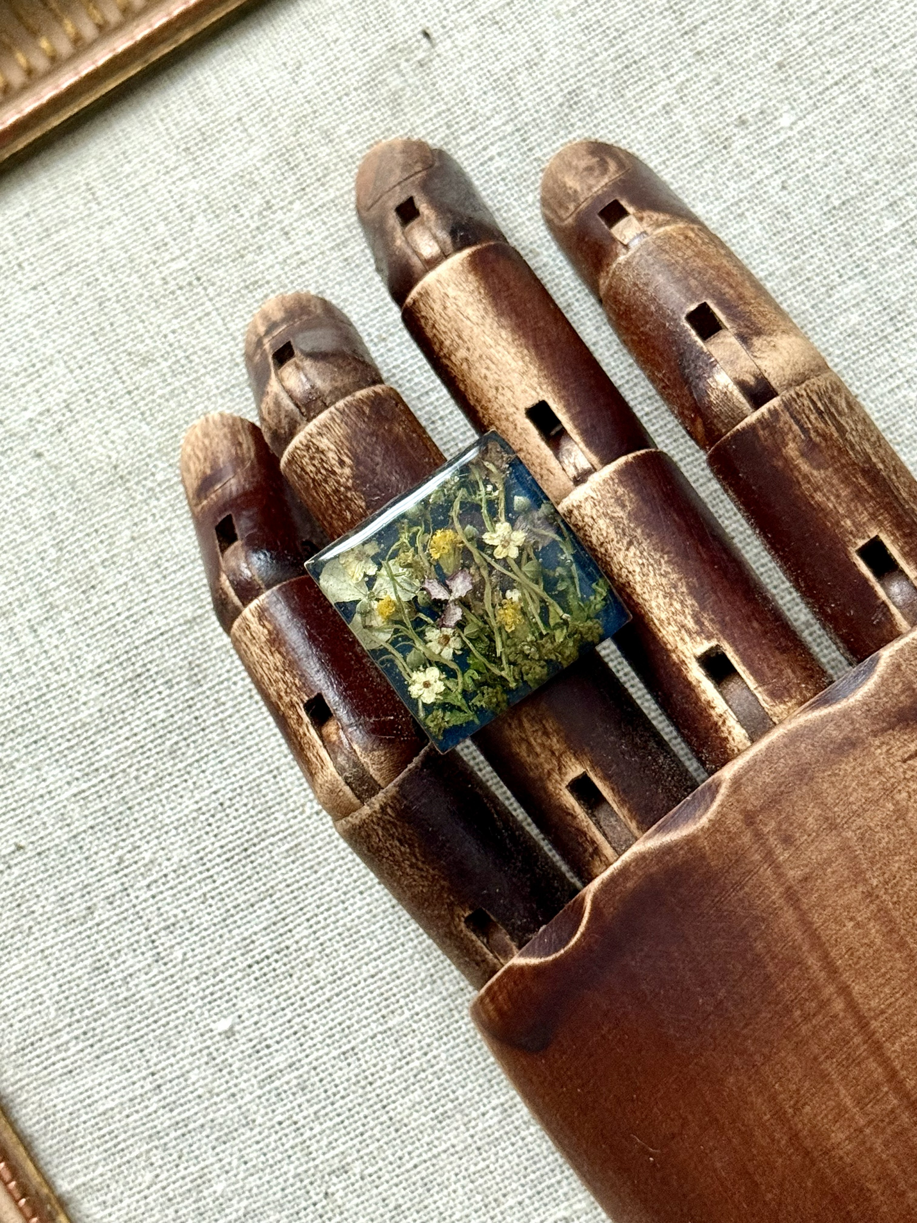 Botanical Ring No. 003 &mdash; Floral Alchemy