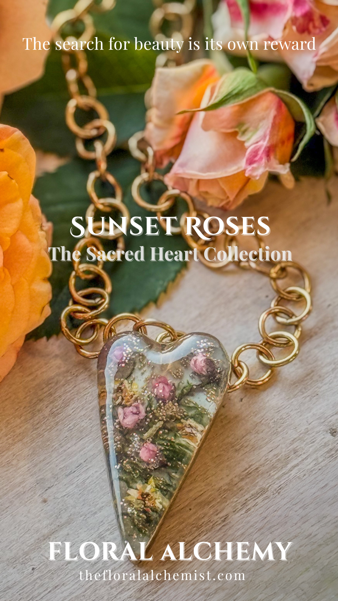 'Sunset Roses' — detail 4